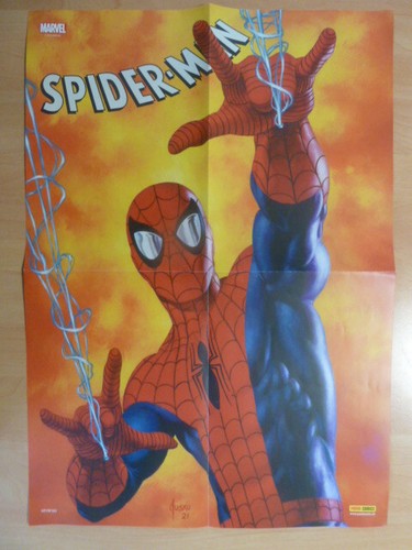 Marvel comic poster - marvel, spider-man