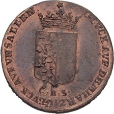 Harz Jeton Rechenpfennig  Kupfer  25 mm/ 5,3 g Münzmeisterpfennig #KAB670