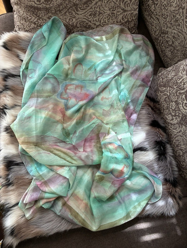 Damen schal blumenmuster - damen,
