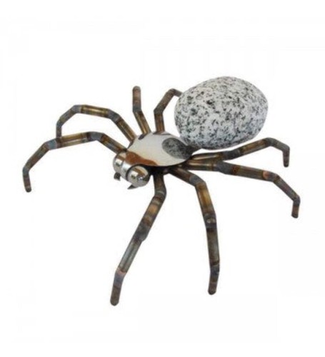 Spinne aus granit edelstahl - granit, &