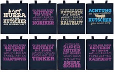 Pferde Tasche - Kutscher / Fahrsport - Tinker - Noriker - Knabbstrupper - Shire