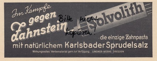Dresden werbung 1937 - werbung,