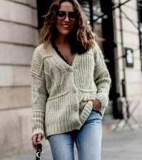 Zara strickjacke strass - zara,
