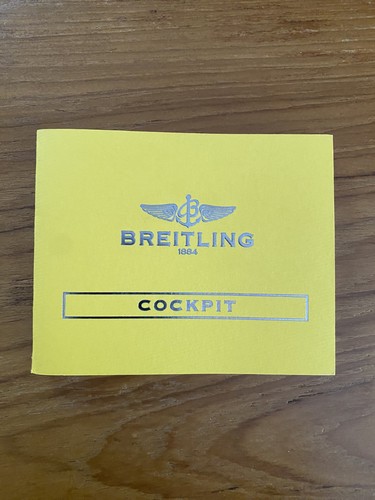 Breitling booklet anleitung - breitling,