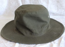 Herren Sonnenhut Anglerhut Gr 57 faltbar Outdoor Trekking dunkelgrün