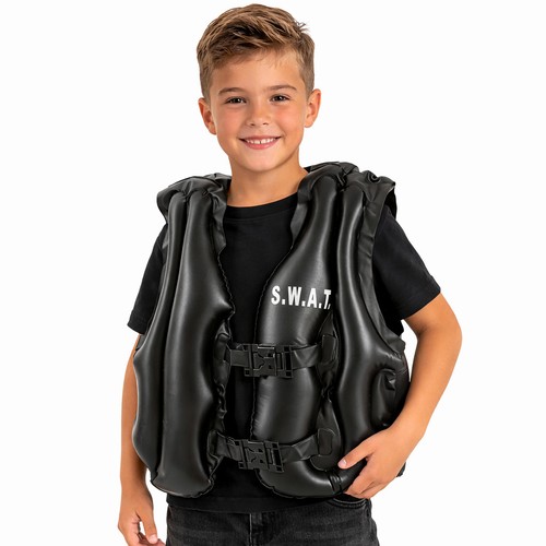 Aufblasbare t weste - s.w.a.t.,