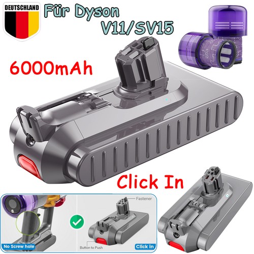 6000mah akku für dyson - akku,