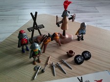 Playmobil 3668 Ritterturnier Übungsplatz Stechpuppe Mittelalter vollständig