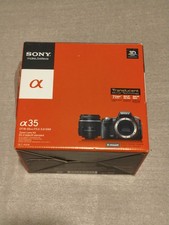 Sony Alpha SLT-A35K 16.2MP Digitalkamera - Schwarz (Kit mit 18-55mm Objektiv)