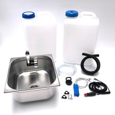 12V Camping Spüle groß 35x32