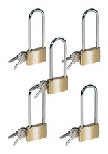 Vorhängeschloss 40x105mm Vorhangschloss Schloß langer Bügel Bügelschloss 009380