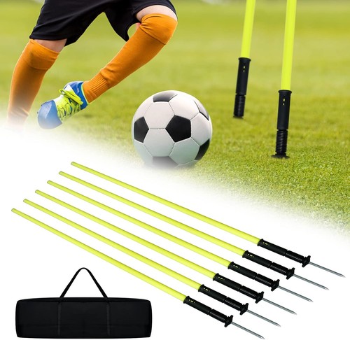 Slalomstangen fussball 6m - slalomstangen, 1,6m