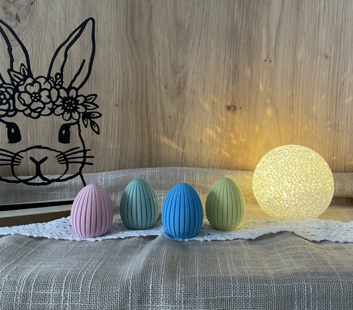 Deko figuren set - deko, riffel-eier
