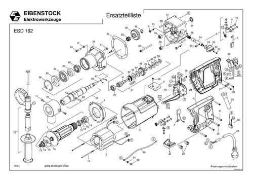 Eibenstock ersatzteile für - eibenstock,