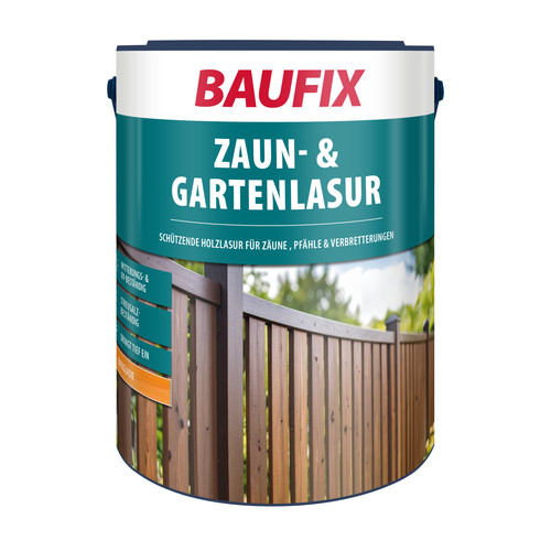 Baufix zaun gartenlasur - &,