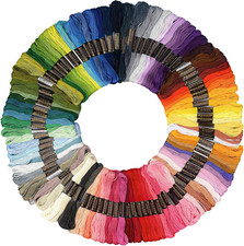 100 farben stickgarn - farben,