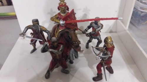 Verschiedene papo ritter - verschiedene,