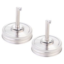 2pcs Edelstahl -Jar -Öl