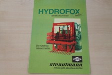158517) Strautmann Blockschneider Hydrofox Perfekt Prospekt 1984