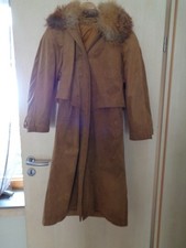 Damen original Mosso Alcantara Mantel von Götz Gr. M Gr. 38/40 siehe Maße.