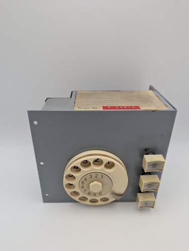 Vintage telex fernschaltgerät - telex,