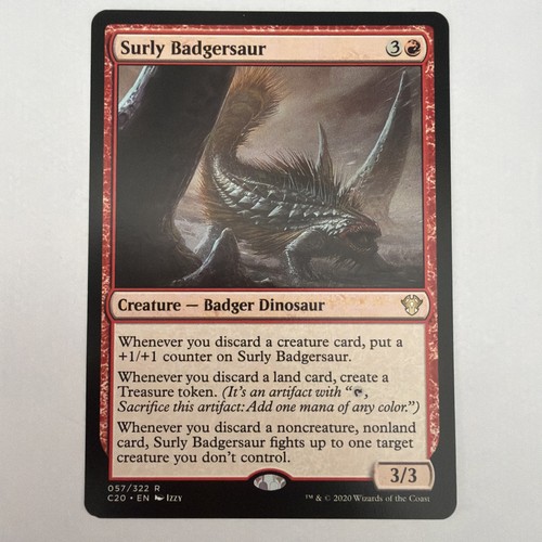 Surly badgersaur mtg commander - badgersaur,