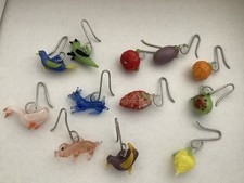 50 er Jahre Gläsermarkierer Tiere Früchte Glas Lauscha?