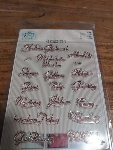 Clear stamps schriftzüge - stamps,