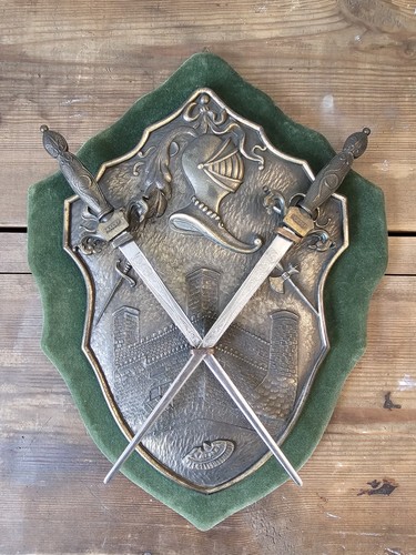 Vintage wappenschild mit - vintage,