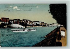 11090843 - Basel Personendampfer AK Verlag Rathe Fehlmann Nr. 7044 Rheinschiff