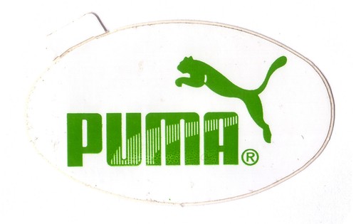 Puma logo aufkleber - puma, 80er