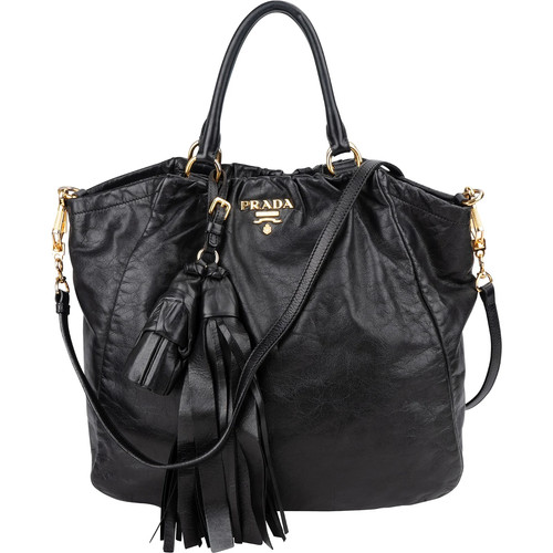 Prada vitello daino leather - daino,