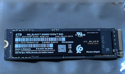 Black sn850x 4000 - wd_black,