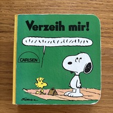 Snoopy Pappenbücher Nr. 2 Verzeih mir! / Carlsen Verlag 1989 