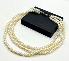 Echte 3-reihige Perlen