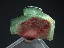 Wassermelonenturmalin polierte