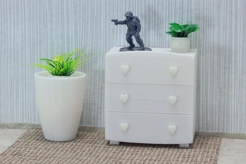 Dresser dollhouse miniature - dresser,