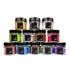 Mr. Epoxy Metallic Pigmente, Mica Pulver für Epoxidharze Resin Farbpigmente 