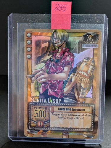 One piece karte tcg sanji - piece,