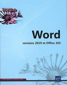 Word versions 2019 et office - 2019,