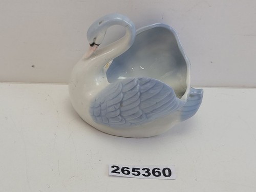 Porzellan figur schwan vase - porzellan,