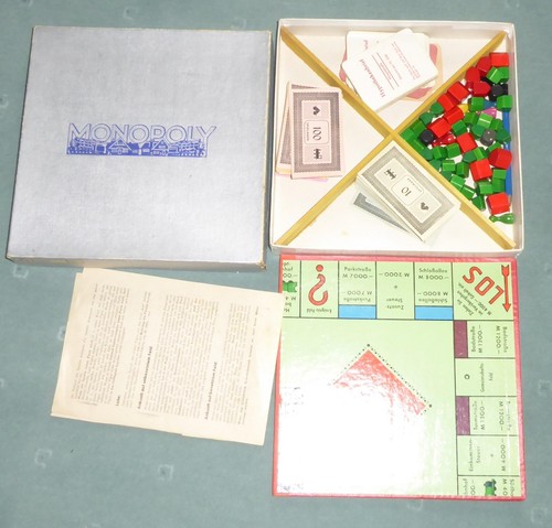 Vintage monopoly brettspiel - vintage,
