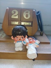 Sekiguchi Monchichi Figuren 1979, Japan, Gentleman, ca. 5,5 cm