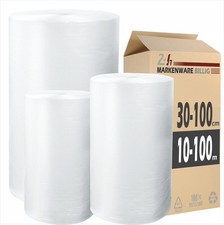 Luftpolsterfolie div Breiten 100m Blasenfolie Noppenfolie Verpackungsfolie