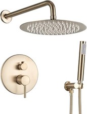 Gold Unterputz Duscharmatur