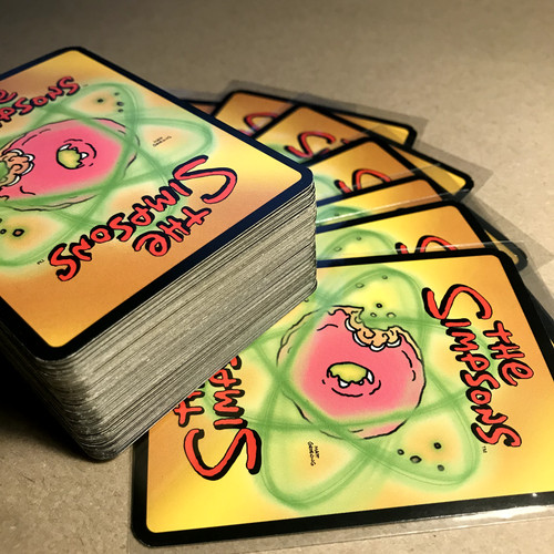 Simpsons sammelkartenspiel - simpsons,
