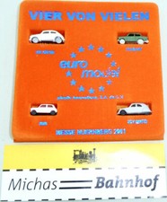 Käfer Ente Mini Trabbi 4x