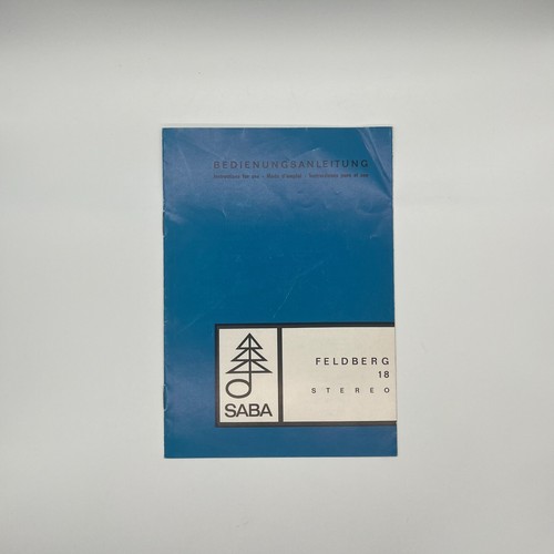 Saba feldberg stereo - /,