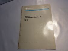 Werkstatthandbuch Mercedes G-Klasse Die neuen Geländewagen Typ 461 230GE 290GD