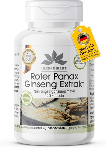Roter panax ginseng extrakt - roter,